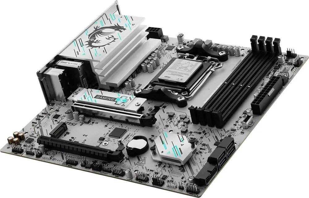 Материнская плата MSI B840M Gaming Plus WiFi6E s-AM5 белый — фото 4