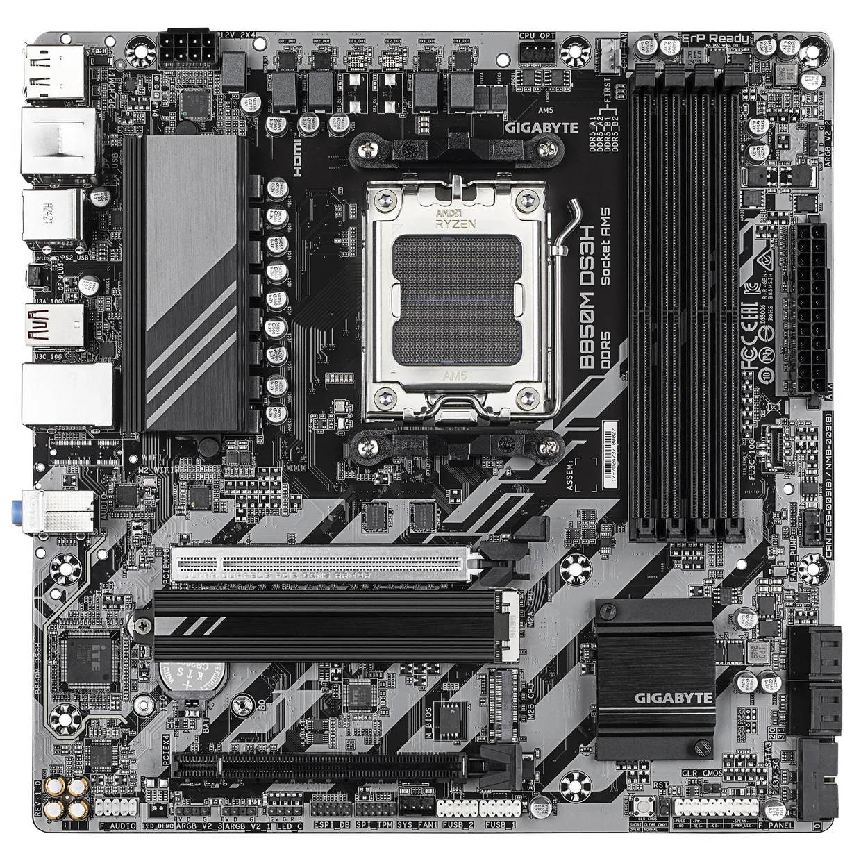 Материнская плата Gigabyte B850M DS3H s-AM5