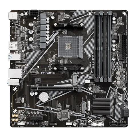 Материнская плата Gigabyte B550M K s-AM4