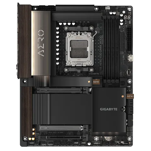 Материнская плата Gigabyte X870E Aero X3D Dark Wood s-AM5