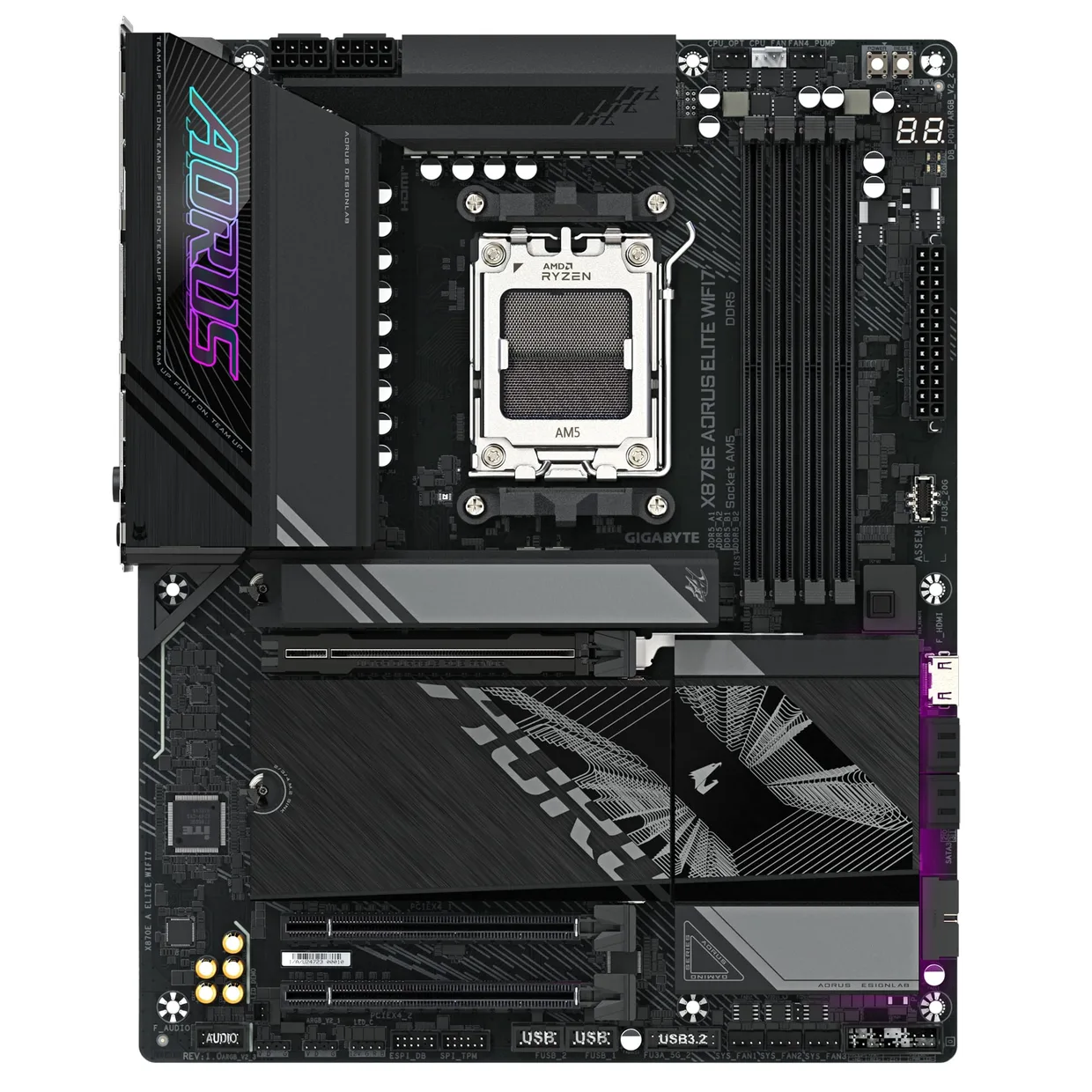 Материнская плата Gigabyte X870E Aorus Elite WiFi7 s-AM5