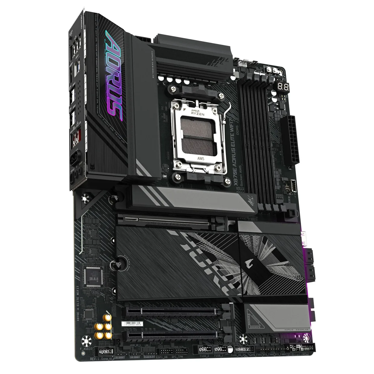 Материнская плата Gigabyte X870E Aorus Elite WiFi7 s-AM5 — фото 2