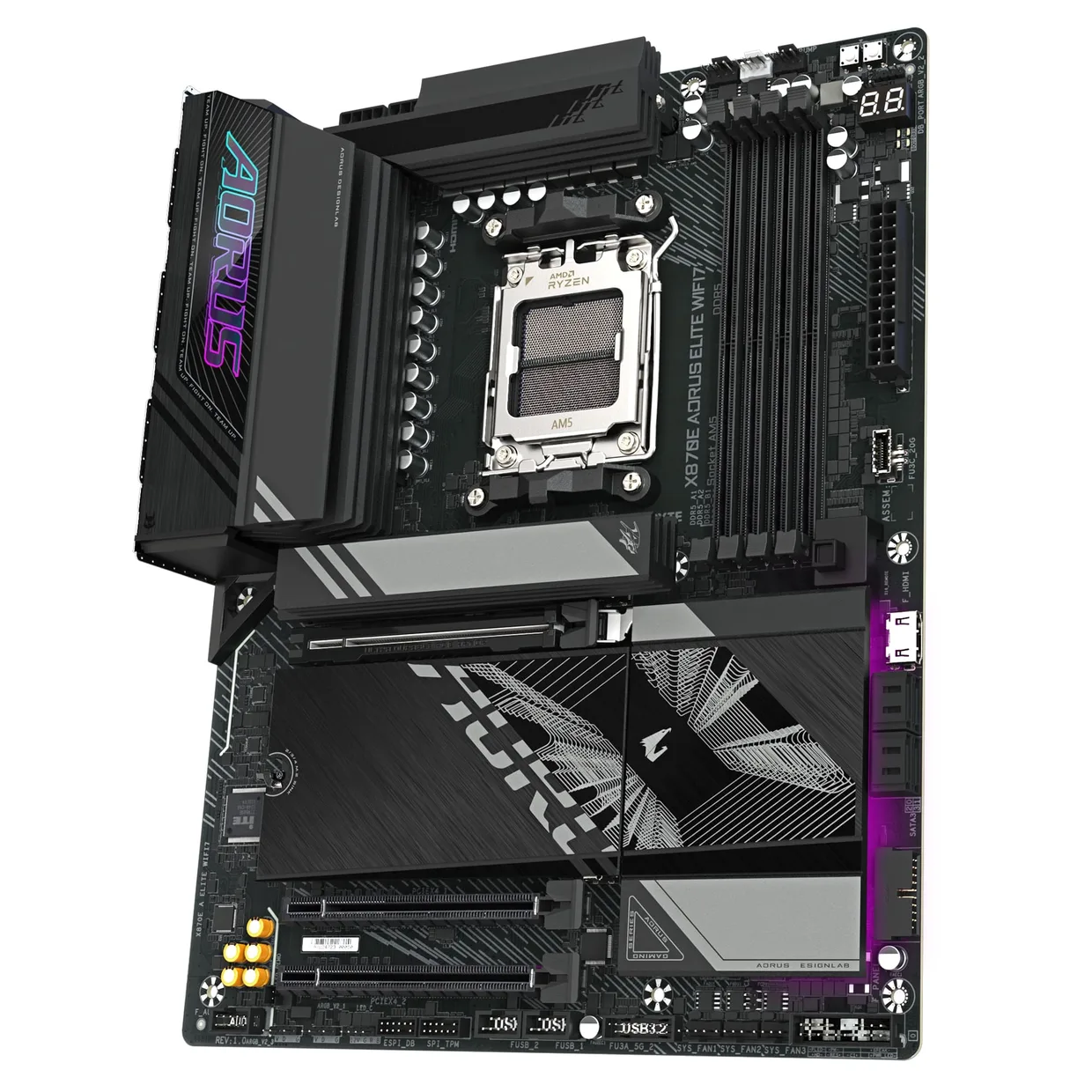 Материнская плата Gigabyte X870E Aorus Elite WiFi7 s-AM5 — фото 3