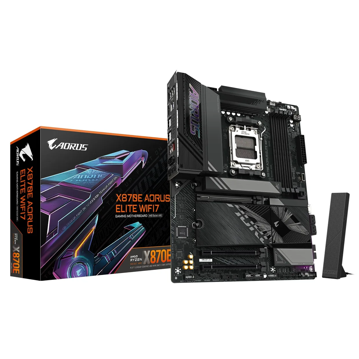Материнская плата Gigabyte X870E Aorus Elite WiFi7 s-AM5 — фото 6
