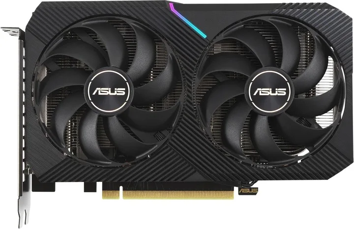 Видеокарта Asus GeForce RTX 3060 12GB GDDR6 Dual OC V2 (DUAL-RTX3060-O12G-V2) (LHR) — фото 2