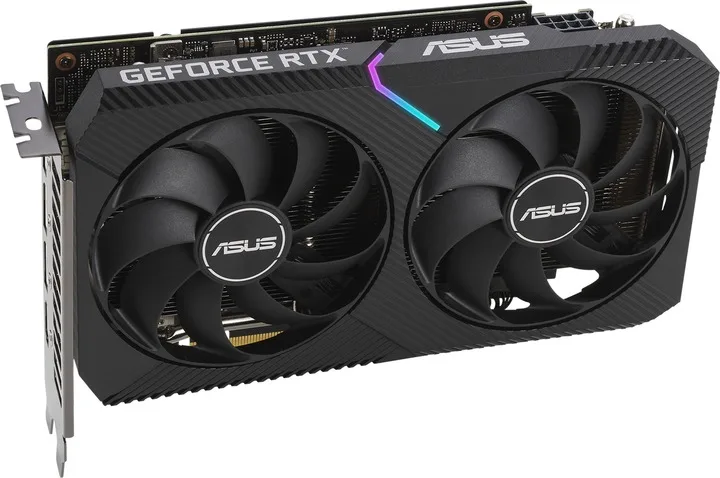 Видеокарта Asus GeForce RTX 3060 12GB GDDR6 Dual OC V2 (DUAL-RTX3060-O12G-V2) (LHR) — фото 3