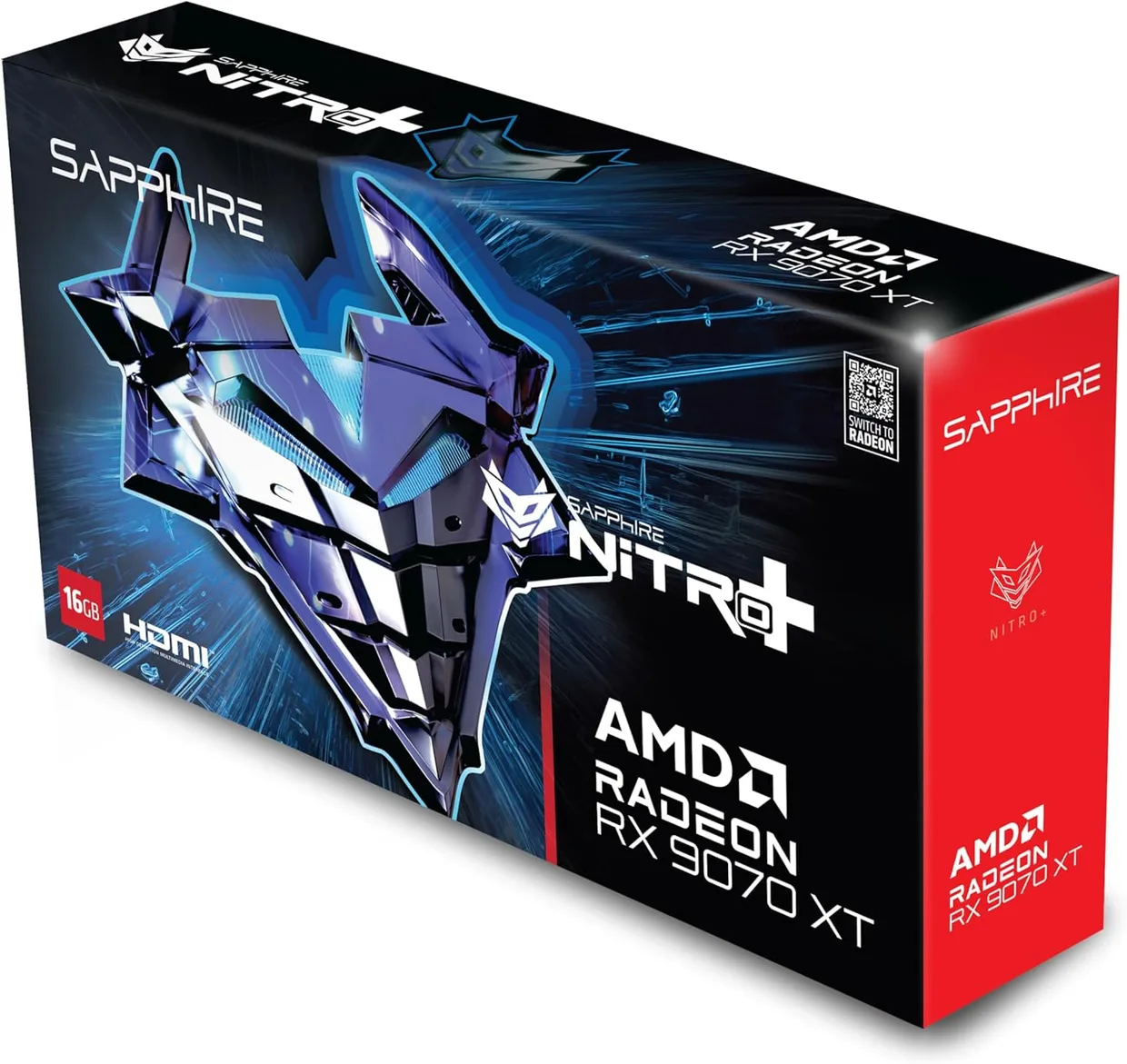 Відеокарта Sapphire Radeon RX 9070 XT 16GB GDDR6 Nitro+ Gaming OC (11348-01-20G) — фото 7