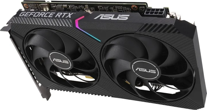 Видеокарта Asus GeForce RTX 3060 12GB GDDR6 Dual OC V2 (DUAL-RTX3060-O12G-V2) (LHR) — фото 4