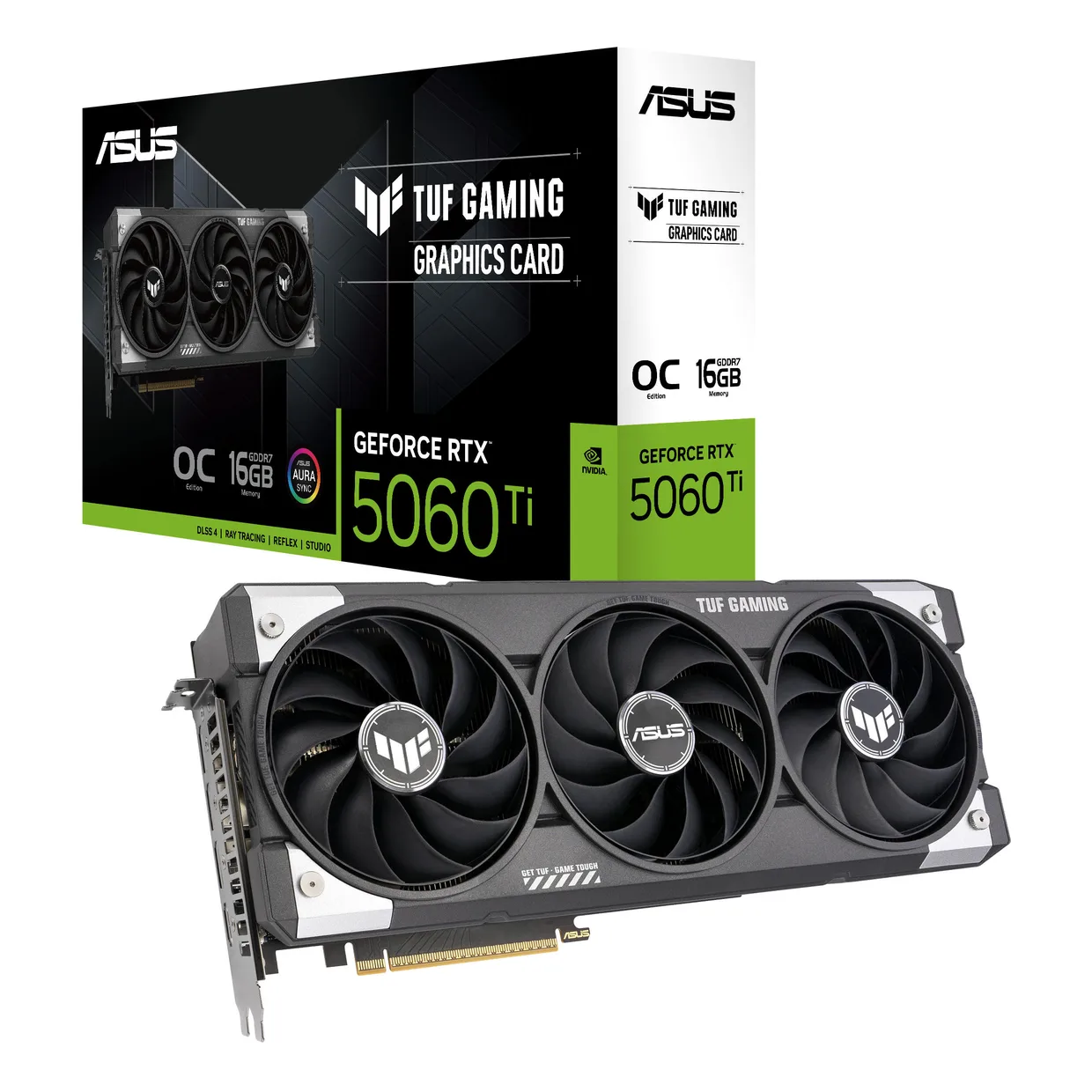 Видеокарта Asus GeForce RTX 5060 Ti 16GB GDDR7 TUF Gaming OC (TUF-RTX5060TI-O16G-GAMING) — фото 11
