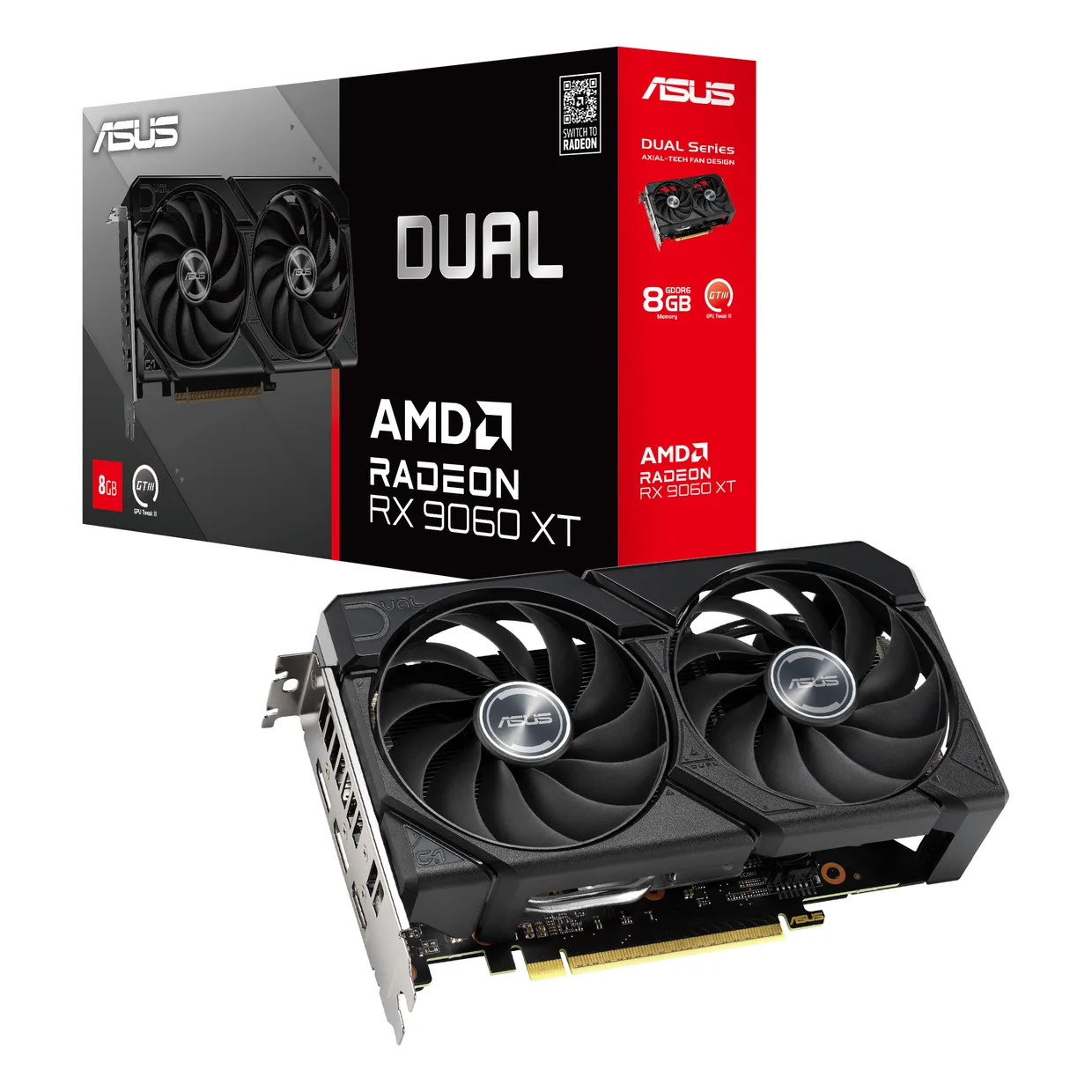 Відеокарта Asus Radeon RX 9060 XT 8GB GDDR6 Dual (DUAL-RX9060XT-8G) — фото 7