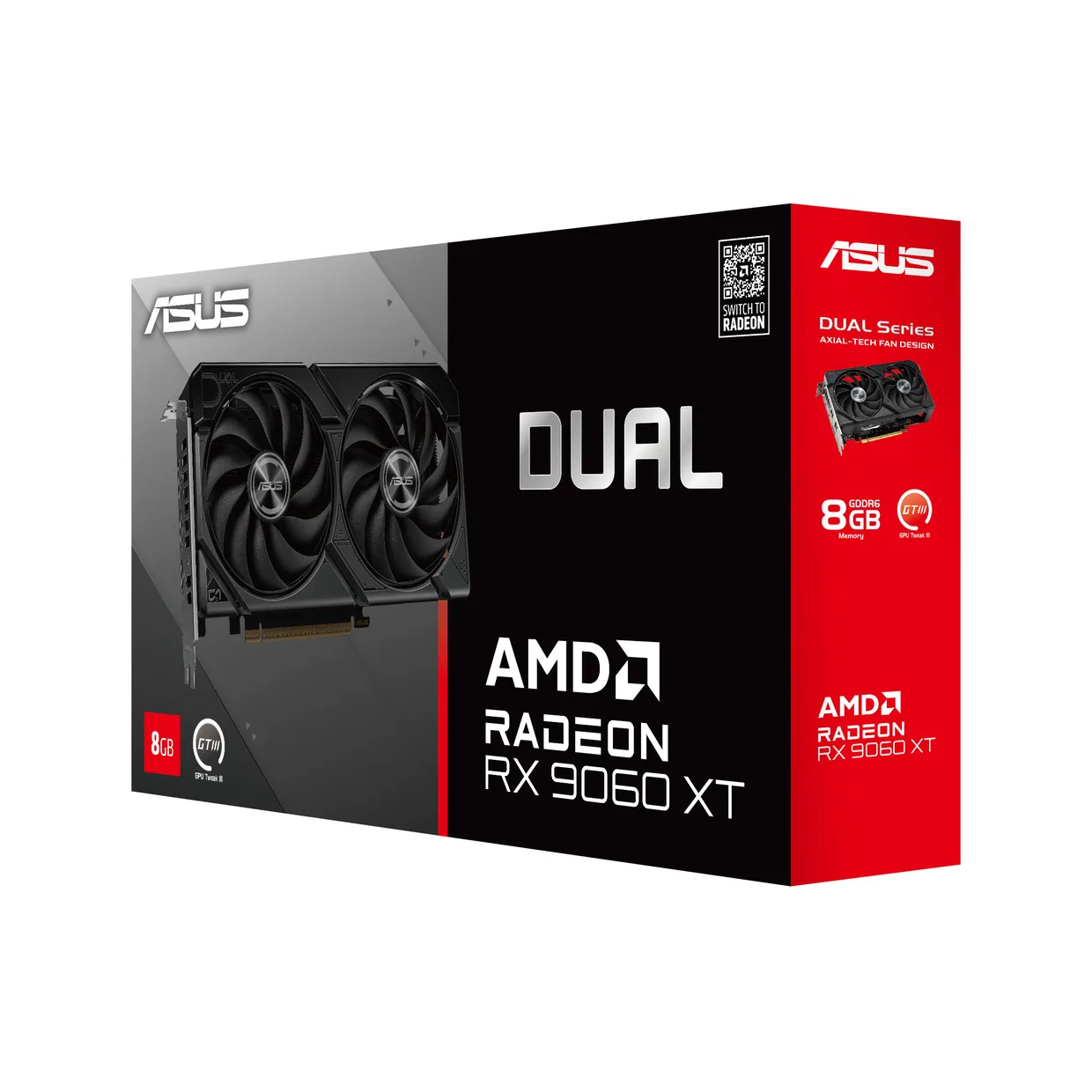 Відеокарта Asus Radeon RX 9060 XT 8GB GDDR6 Dual (DUAL-RX9060XT-8G) — фото 8