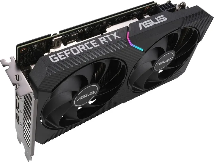 Видеокарта Asus GeForce RTX 3060 12GB GDDR6 Dual OC V2 (DUAL-RTX3060-O12G-V2) (LHR) — фото 9