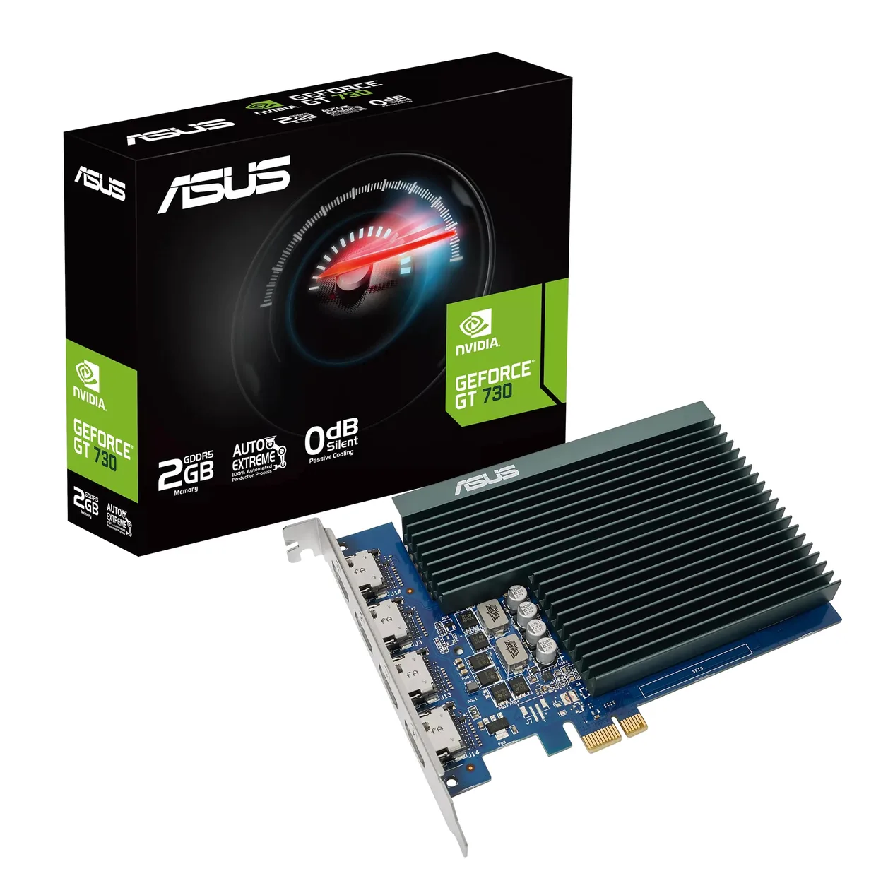 Відеокарта Asus GeForce GT 730 2GB GDDR5 Silent 4 HDMI (GT730-4H-SL-2GD5) — фото 4