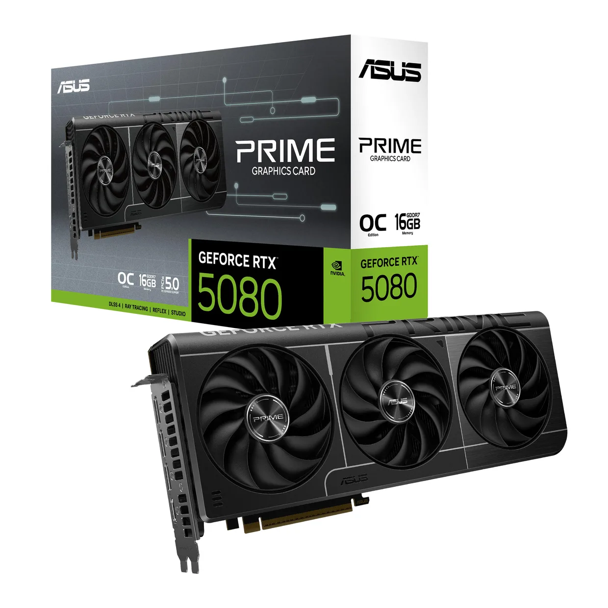 Відеокарта Asus GeForce RTX 5080 16GB GDDR7 Prime OC (PRIME-RTX5080-O16G) — фото 12