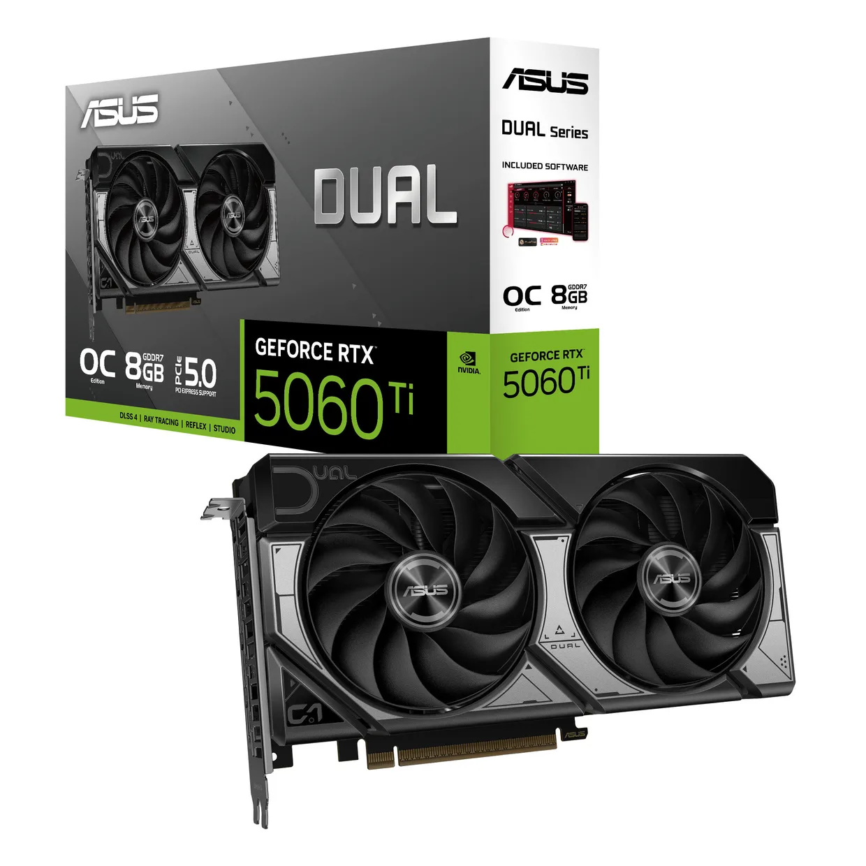 Відеокарта Asus GeForce RTX 5060 Ti 8GB GDDR7 Dual OC (DUAL-RTX5060TI-O8G) — фото 7