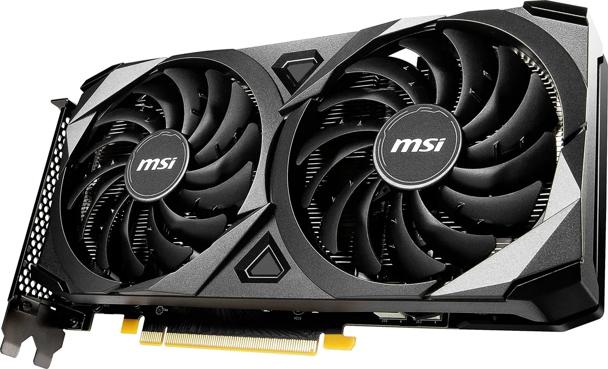 Відеокарта MSI GeForce RTX 3060 12GB GDDR6 Ventus 2X OC (GeForce RTX 3060 VENTUS 2X 12G OC) — фото 4