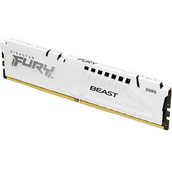 Оперативная память Kingston Fury Beast DDR5 32GB/5600 White (KF556C36BWE-32) — фото 2