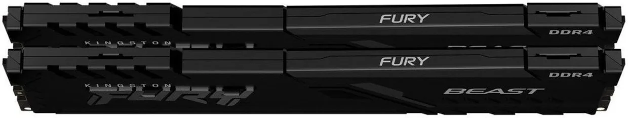 Оперативна пам'ять Kingston Fury Beast DDR4 2x8GB/3200 Black (KF432C16BBK2/16) — фото 4