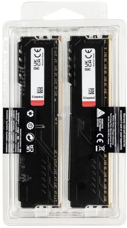 Оперативна пам'ять Kingston Fury Beast DDR4 2x8GB/3200 Black (KF432C16BBK2/16) — фото 6