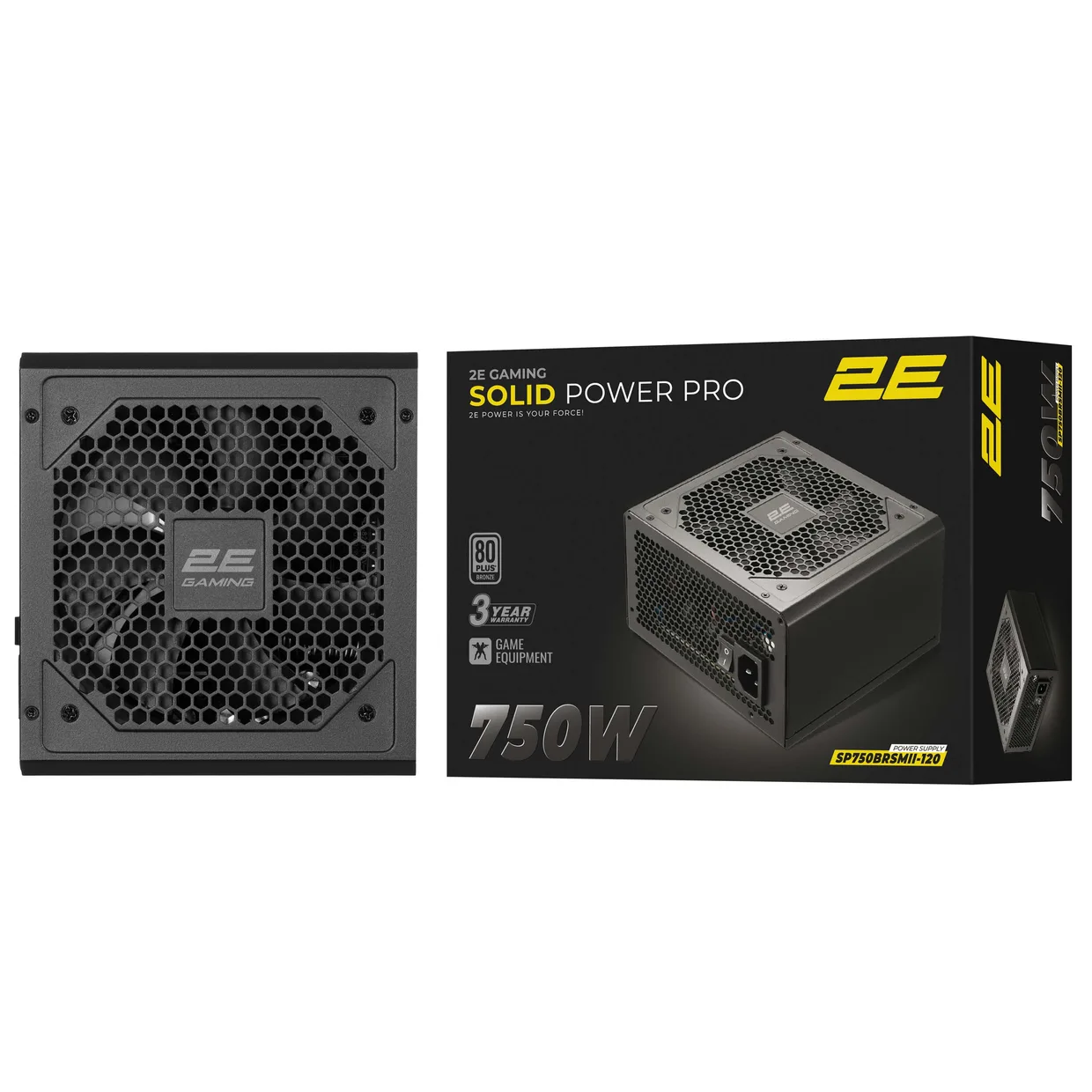 Блок питания 2E Gaming Solid Power Pro 2E-SP750BRSMII-120 750W — фото 6