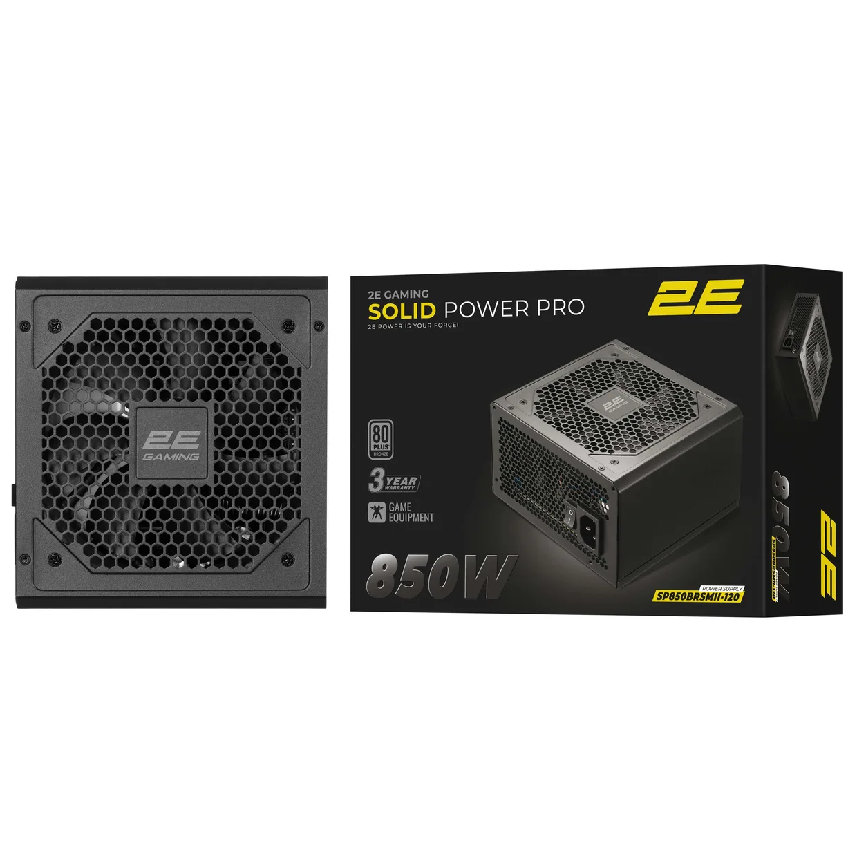 Блок живлення 2E Gaming Solid Power Pro 2E-SP850BRSMII-120 850W — фото 7