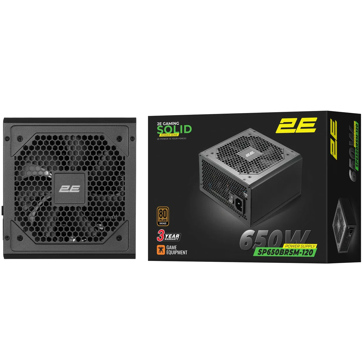 Блок питания 2E Gaming Solid Power 2E-SP650BRSM-120 650W — фото 10
