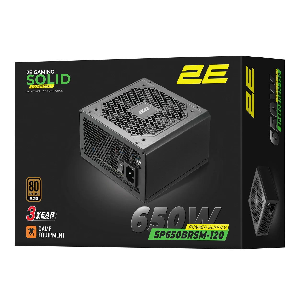 Блок питания 2E Gaming Solid Power 2E-SP650BRSM-120 650W — фото 11