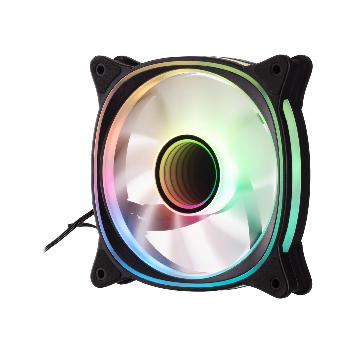 Вентилятор для корпуса 2E Gaming Air Cool X Fan ACF120XB-ARGB Black, 120mm