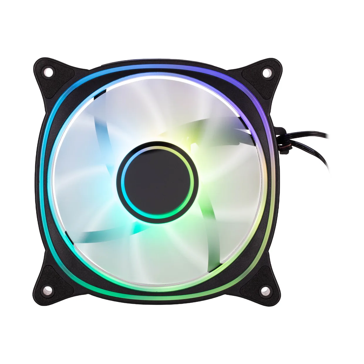 Вентилятор для корпуса 2E Gaming Air Cool X Fan ACF120XB-ARGB Black, 120mm — фото 2