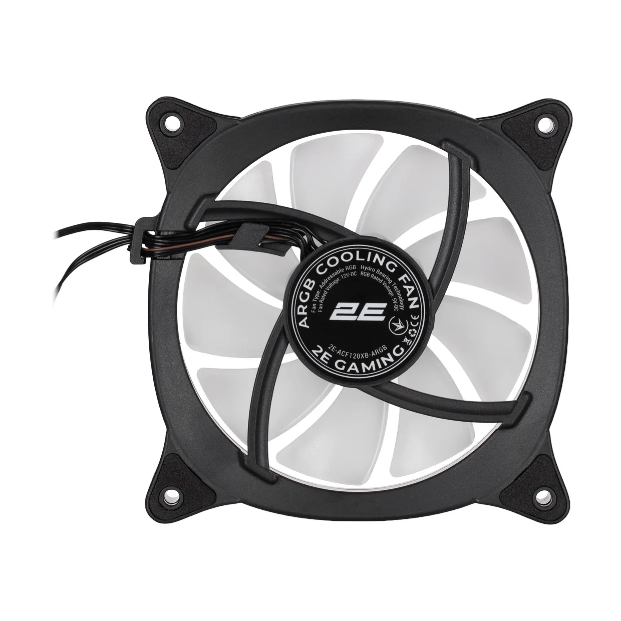 Вентилятор для корпуса 2E Gaming Air Cool X Fan ACF120XB-ARGB Black, 120mm — фото 4