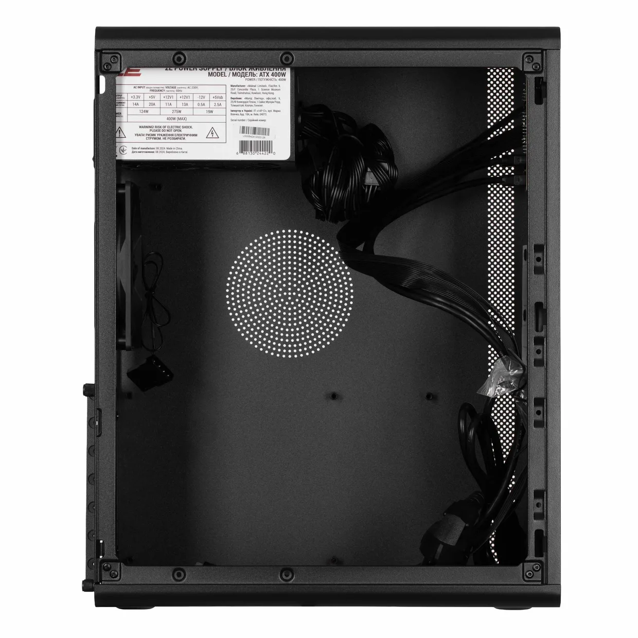 Корпус 2E Credo V500B-400 Black 400W — фото 5