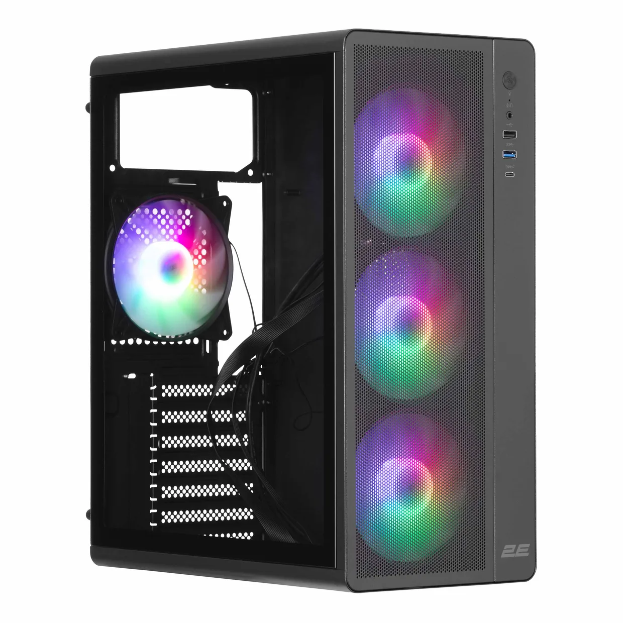 Корпус 2E Gaming Credo Plus V510B Black