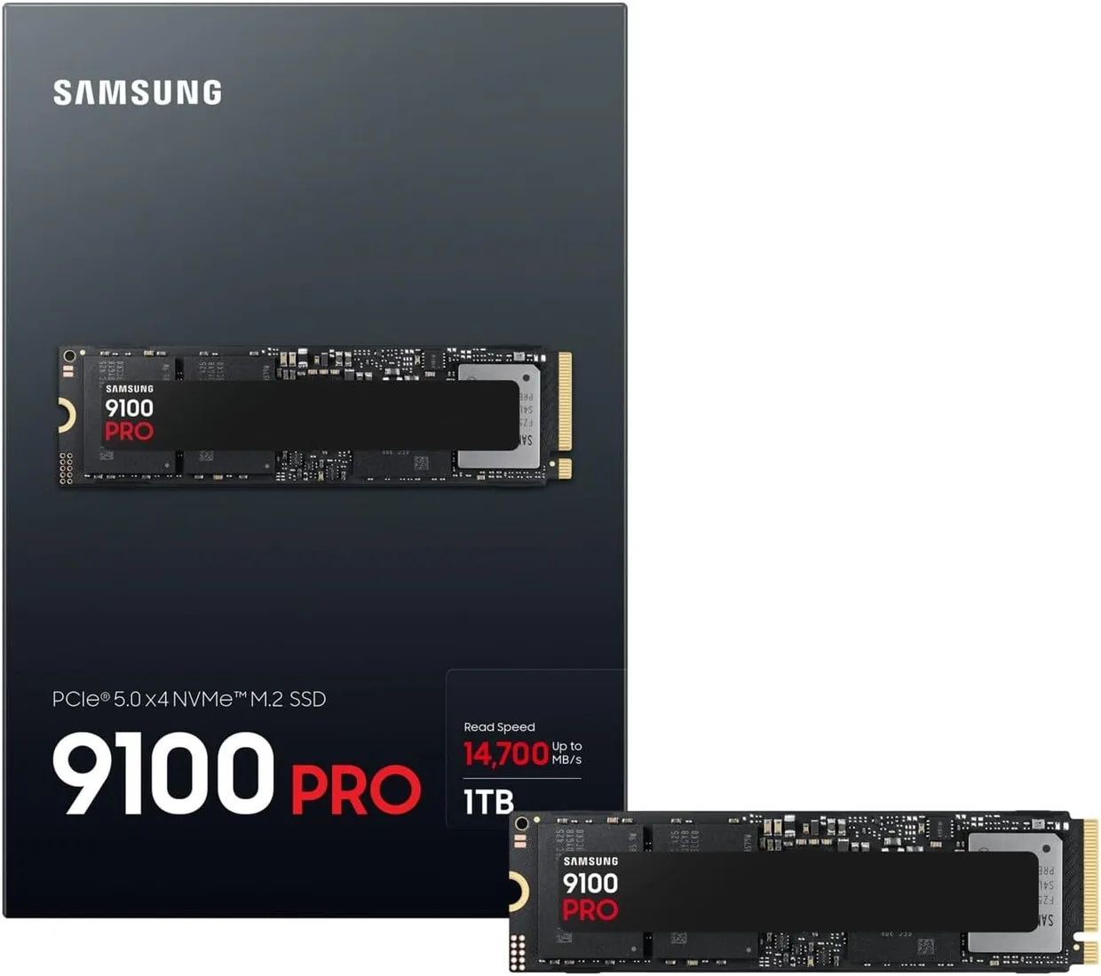 SSD диск Samsung 9100 Pro 1TB M.2 NVMe (MZ-VAP1T0BW) — фото 3