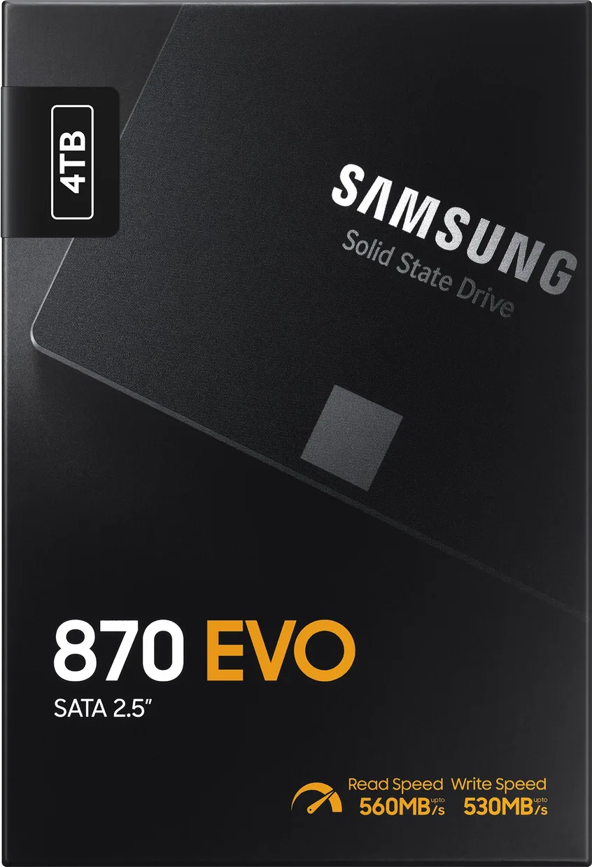 SSD диск Samsung 870 EVO 4TB 2.5" SATA (MZ-77E4T0B/EU) — фото 7