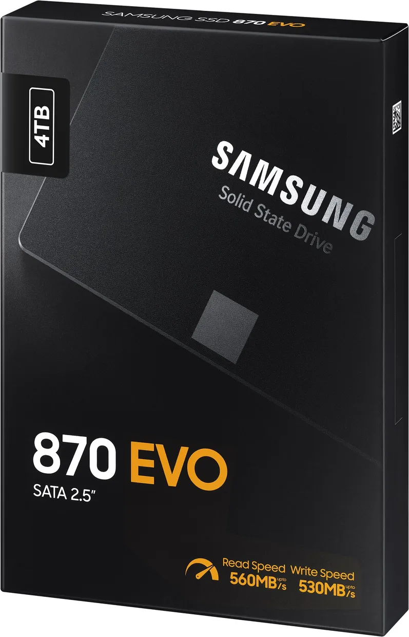 SSD диск Samsung 870 EVO 4TB 2.5" SATA (MZ-77E4T0B/EU) — фото 8