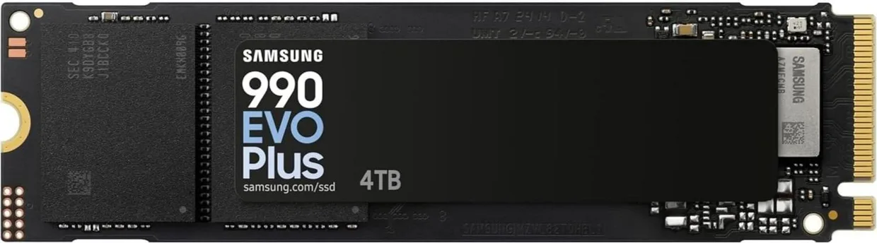 SSD диск Samsung 990 EVO Plus 4TB M.2 NVMe (MZ-V9S4T0BW)