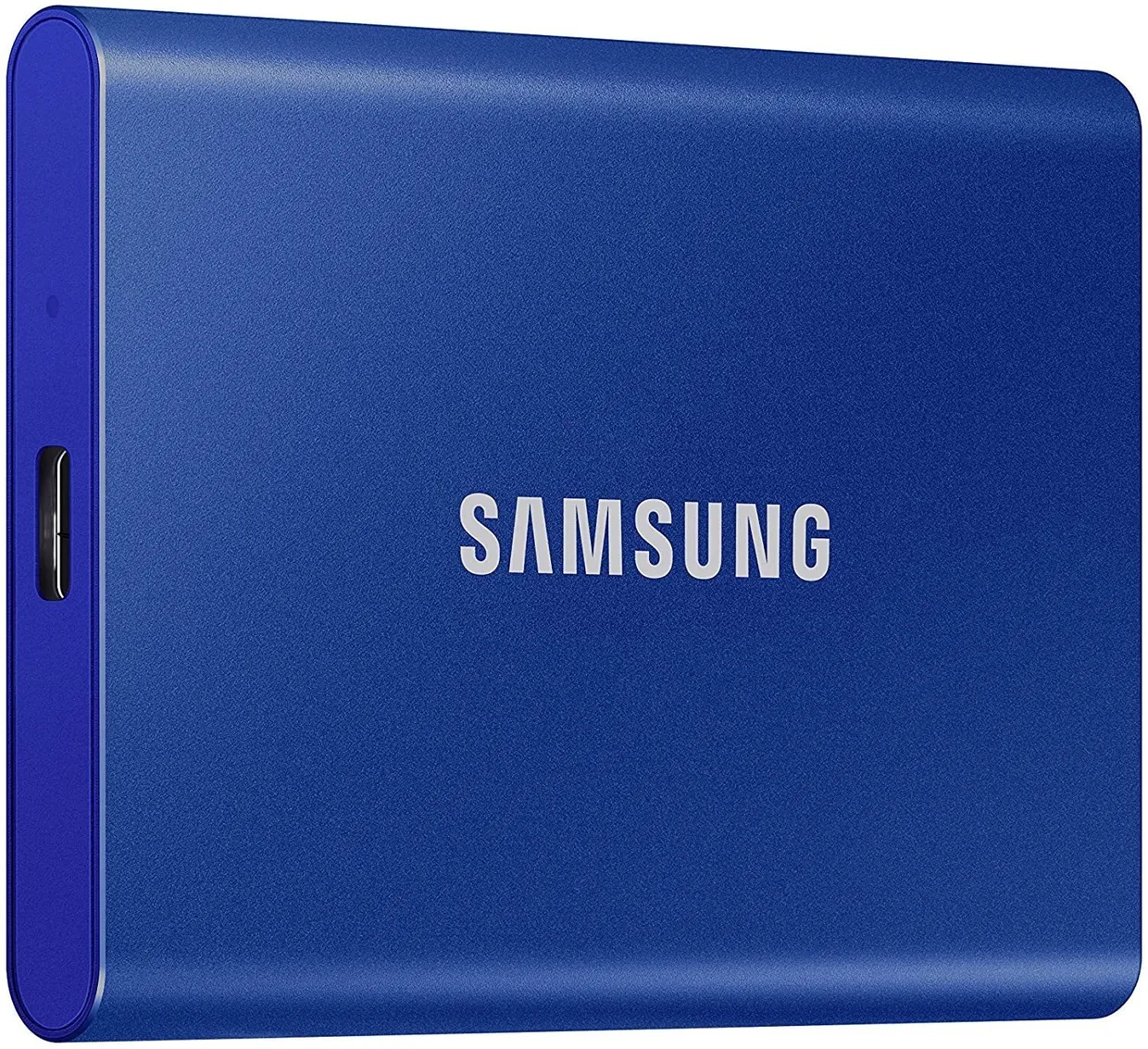 Портативный SSD диск Samsung T7 1TB (MU-PC1T0H/WW) Blue — фото 2