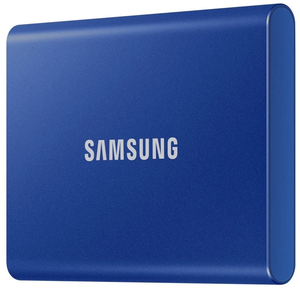 Портативный SSD диск Samsung T7 1TB (MU-PC1T0H/WW) Blue — фото 3