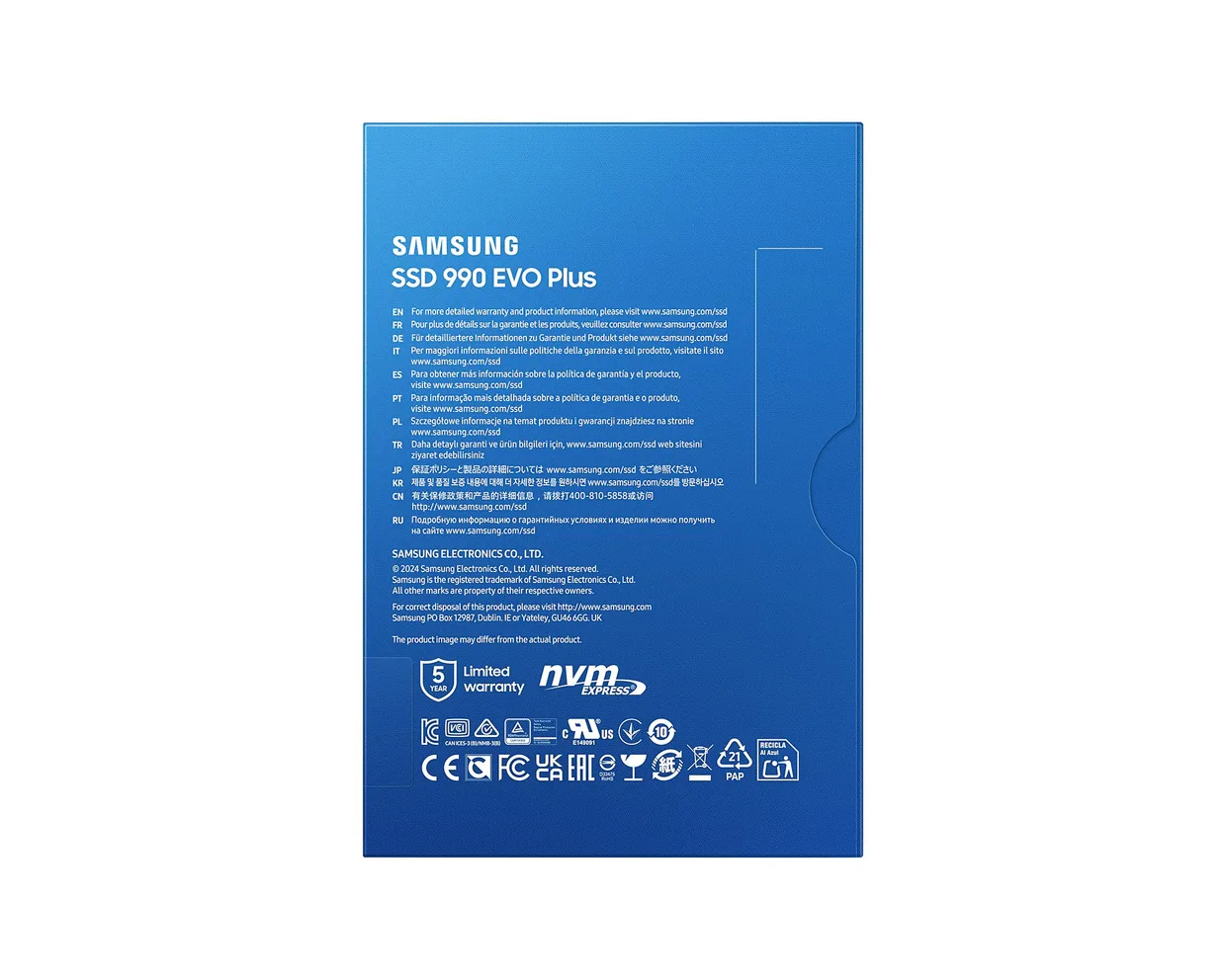 SSD диск Samsung 990 EVO Plus 2TB M.2 NVMe (MZ-V9S2T0BW) — фото 7