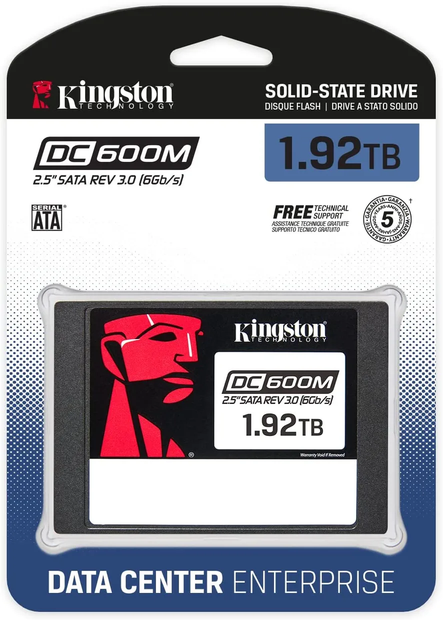 SSD диск Kingston DC600M 1.92TB 2.5" SATA (SEDC600M/1920G) — фото 4