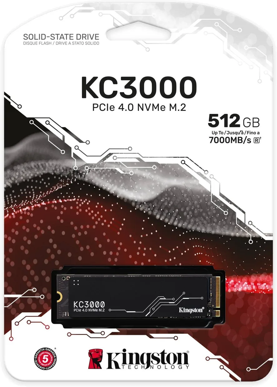 SSD диск Kingston KC3000 512GB M.2 NVMe (SKC3000S/512G) — фото 4