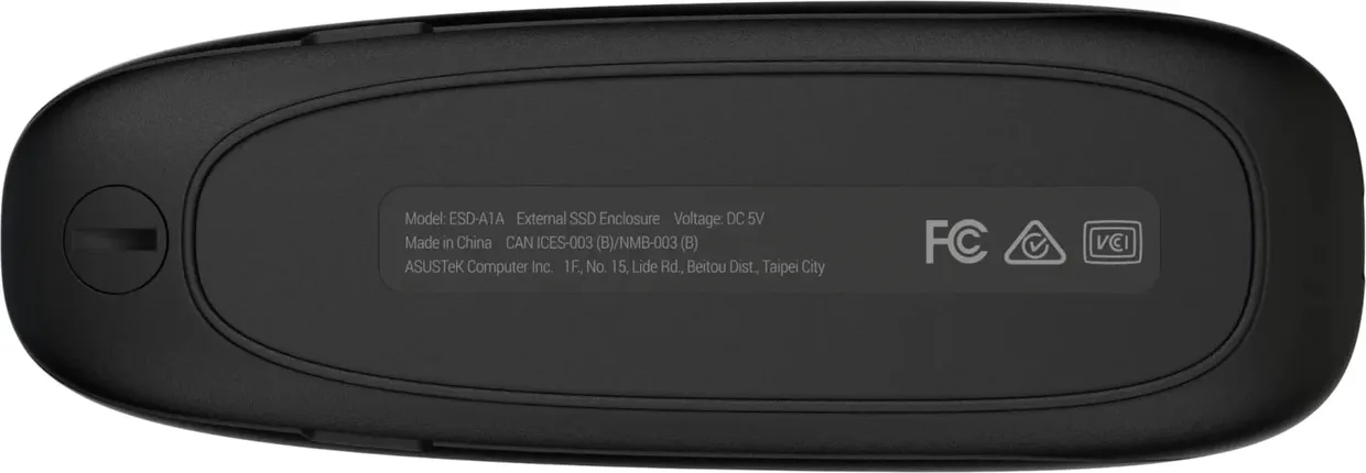 Отсек для твердотельного накопителя Asus Cobble M.2 NVMe 10 Gb/s (ESD-A1A/BLK/G/AS) Black — фото 7