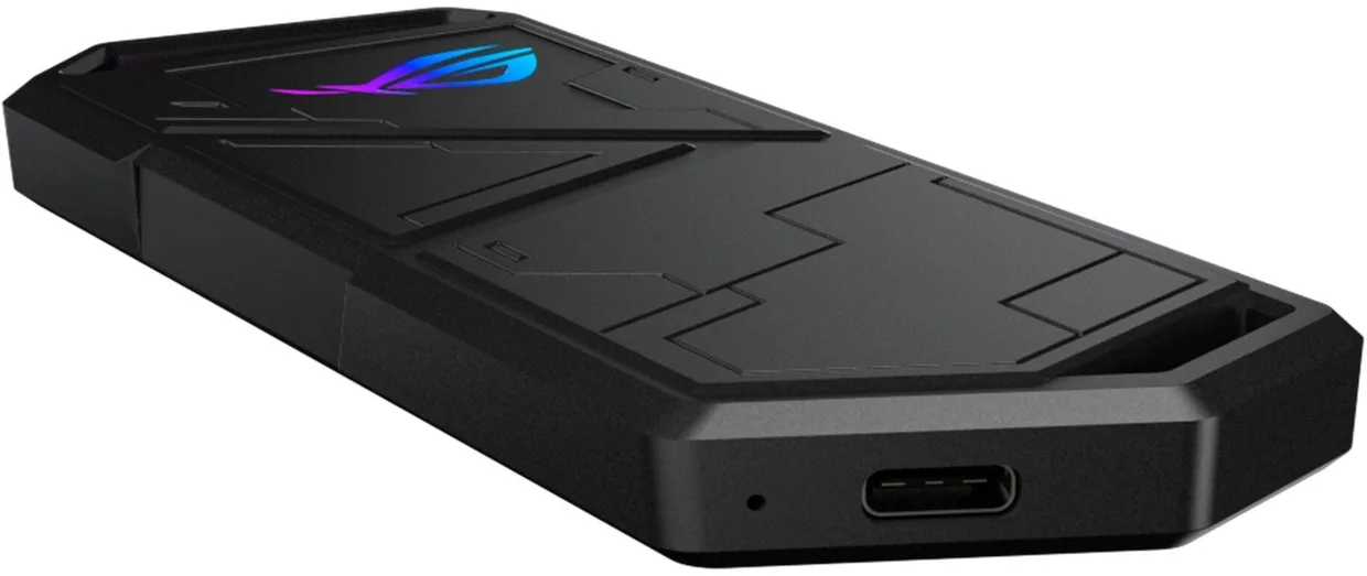 Відсік для твердотільного накопичувача Asus ROG Strix Arion M.2 NVMe 10 Gb/s (ESD-S1C/BLK/G/AS) Black — фото 3