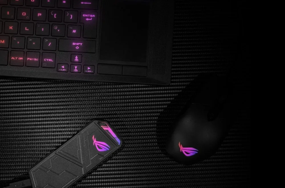 Відсік для твердотільного накопичувача Asus ROG Strix Arion M.2 NVMe 10 Gb/s (ESD-S1C/BLK/G/AS) Black — фото 6