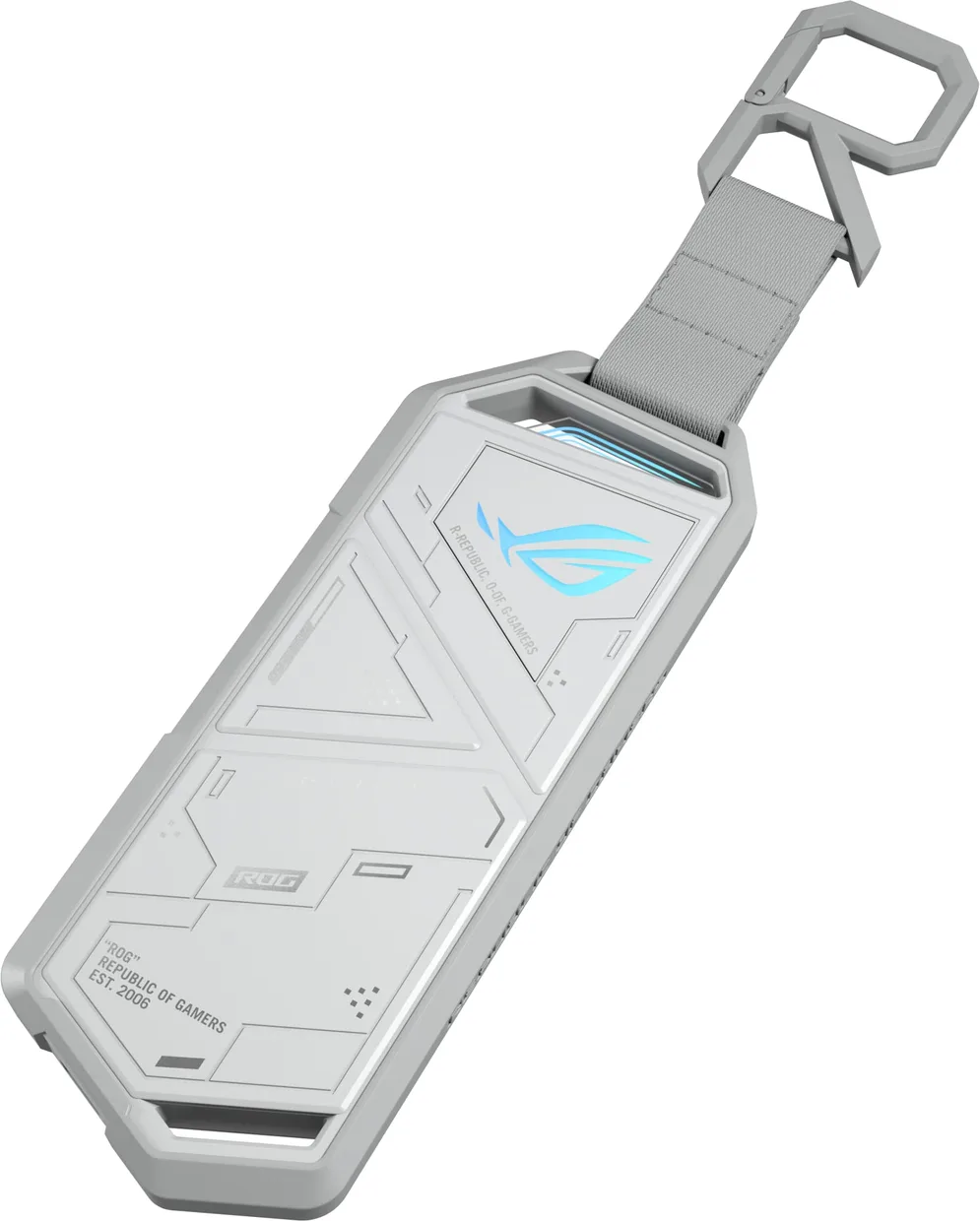 Отсек для твердотельного накопителя Asus ROG Strix Arion M.2 NVMe 10 Gb/s (ESD-S1C/WHT/G/AS) White — фото 6