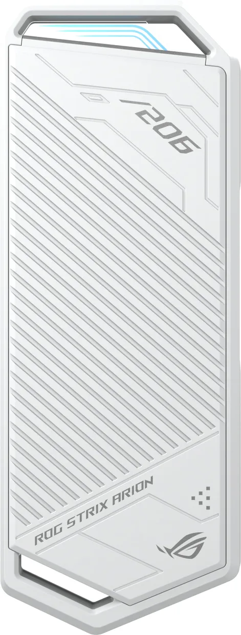 Отсек для твердотельного накопителя Asus ROG Strix Arion M.2 NVMe 10 Gb/s (ESD-S1C/WHT/G/AS) White — фото 7