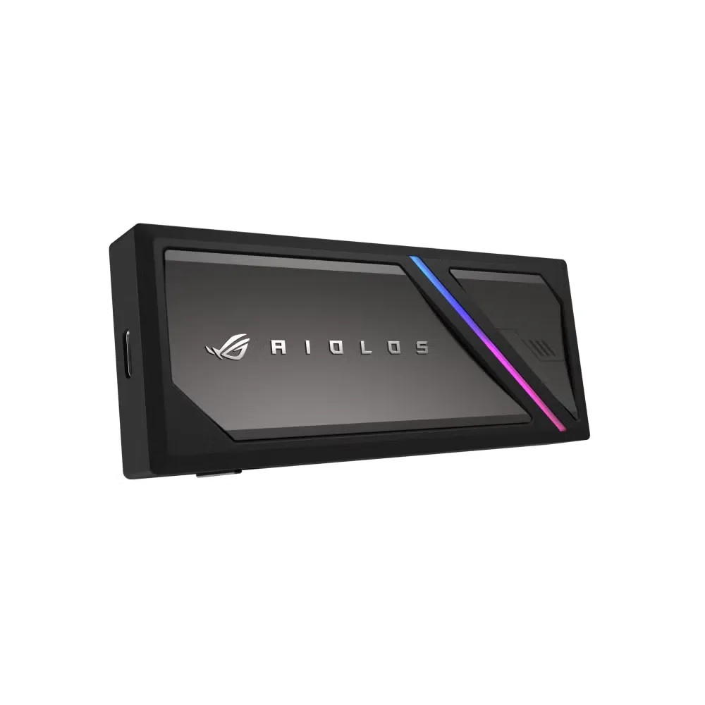 Відсік для твердотільного накопичувача Asus ROG Strix Aiolos M.2 NVMe 20 Gb/s (ROG STRIX AIOLOS) Black — фото 9