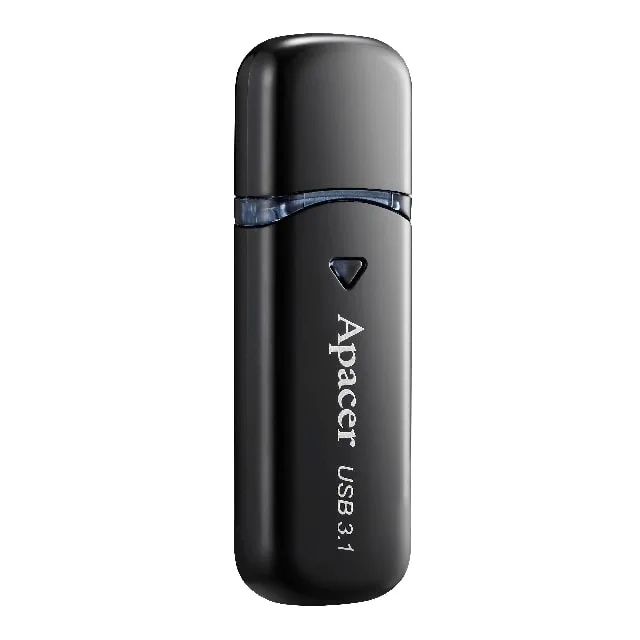 Флеш-накопитель Apacer AH355 USB-A USB 3.2 Gen 1 32GB (AP32GAH355B-1) Black — фото 2