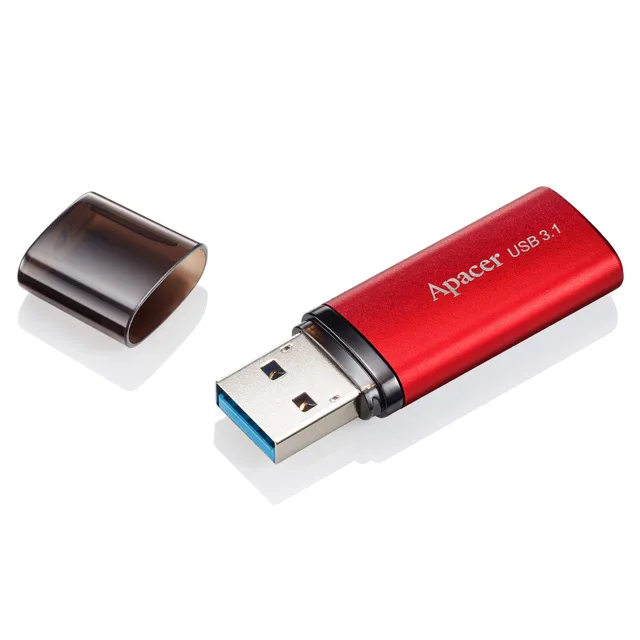 Флеш-накопитель Apacer AH25B USB-A USB 3.2 Gen 1 64GB (AP64GAH25BR-1) Red — фото 3