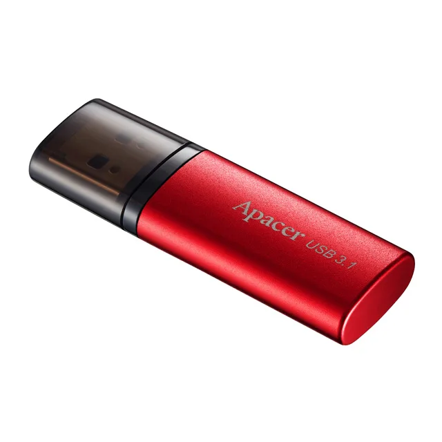 Флеш-накопитель Apacer AH25B USB-A USB 3.2 Gen 1 128GB (AP128GAH25BR-1) Red — фото 2